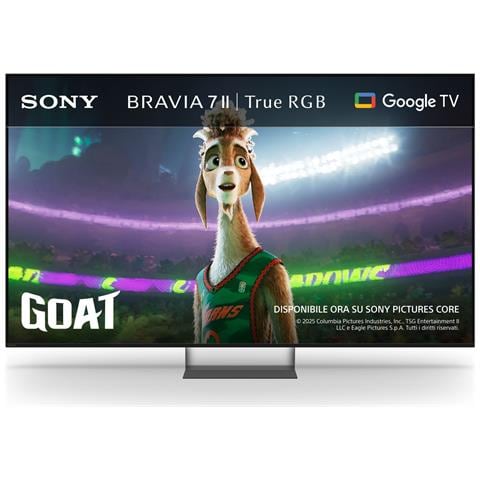 Sony 65 BRAVIA 7 II XR75M2, 165,1 cm (65"), 3840 x 2160 Pixel, LCD, Smart TV, Wi-Fi, Nero - Foto 3