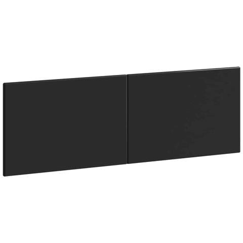 Testiera da Muro BREDA Nero Legno ingegnerizzato - Foto 1