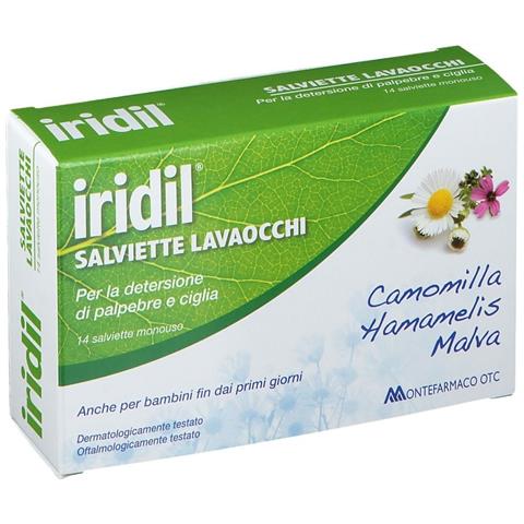 Iridil Lavaocchi 14 Salviette Monouso - Foto 5