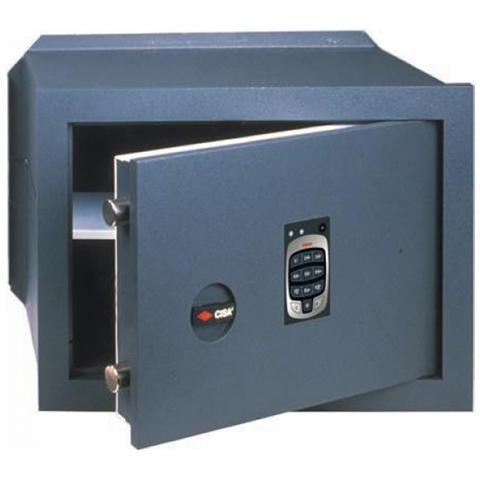 Cassaforte cisa a muro combinazione elettronica in acciaio 24x36x20 - Foto 2