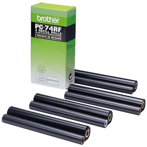 Pc-74rf Fax Ribbon 144pagine Nero 4pezzoi Ricambio Per Fax - Foto 2