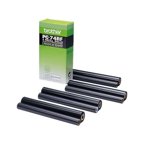 Pc-74rf Fax Ribbon 144pagine Nero 4pezzoi Ricambio Per Fax - Foto 1