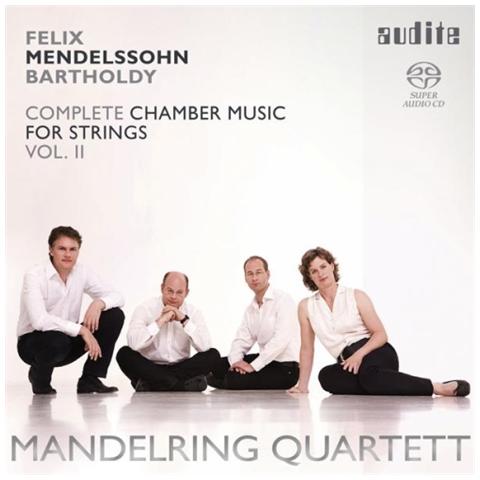 Mendelssohn Felix - Musica Da Camera Per Archi (integrale) , Vol. 2: Quartetti Op. 44 N. 1 E N. 2, Op. 80 - Mandelring Quartett (SACD)  - Foto 1