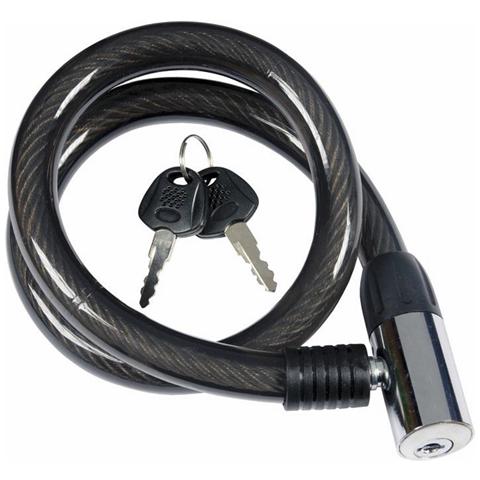Lucchetto a Scatto per Bicicletta Cicli Motocicli Scooter Misura 80 cm Ø 18 mm - Foto 1