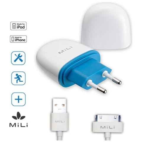 Travel Charger Per Apple Iphone 3g/3gs/4g/4gs Mili - Foto 2