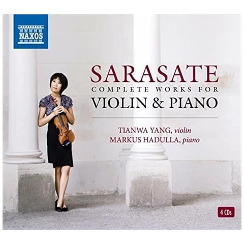 Pablo De Sarasate - Complete Works For Violin & Piano (4 Cd) - Disponibile dal 05/11/2018 - Foto 1