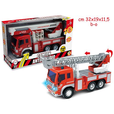 Giocattoli- Camion Antincendio, Multicolore, 3. te64135 - Foto 1