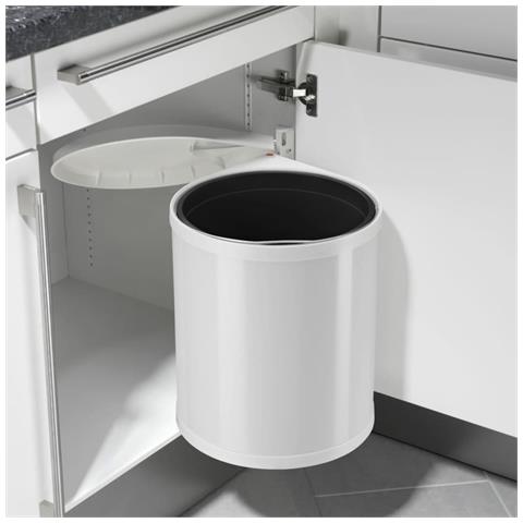 Pattumiera Da Dispensa Compact-box Taglia M 15 L Bianca 3555-001 - Foto 2