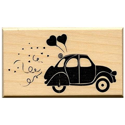 Artemio Tipo D Wedding Beetle Car Stamp Legno - Foto 1