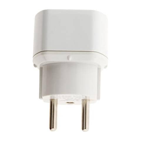 Zenitech 240095 Adattatore Di Presa Elettrica, Bianco - Foto 4