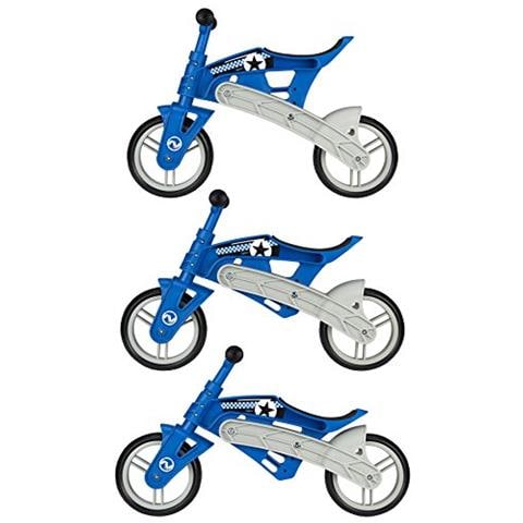 , Pattini 52la In Giro Regolabile Bici Senza Pedali, Bambino, 52la, Blue / grey, Taglia Unica - Foto 3