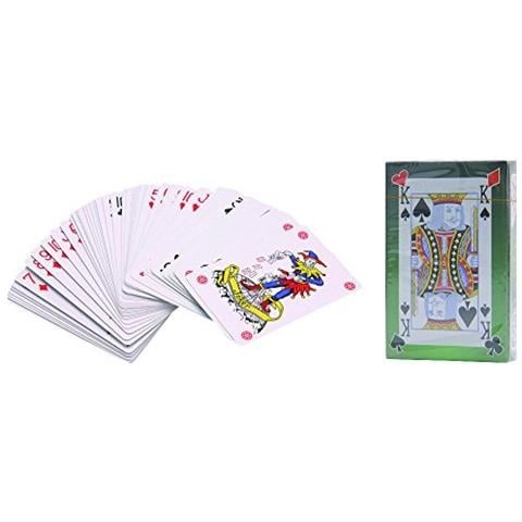 Sans marque Giochi Di Carte, 9824204-carte Da Gioco Plastificate, 2 Tovagliette - Foto 1