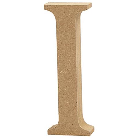Lettera, Altezza: 8 Cm, Mdf, I, 1 Pezzo. - Foto 1