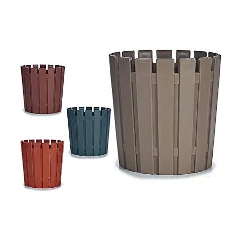 Vaso Plastica (26 X 25 X 26 Cm)  - Foto 1