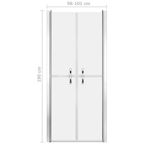Porta per Doccia in ESG Satinato 101x190 cm - Foto 2