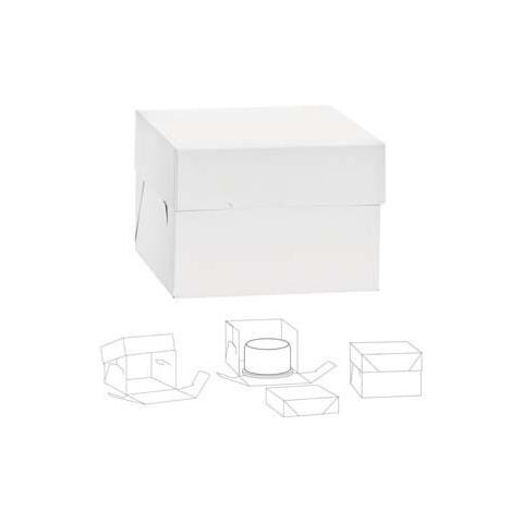 Scatola per dolci 26,5 per 26,5 h. 15cm - Foto 3