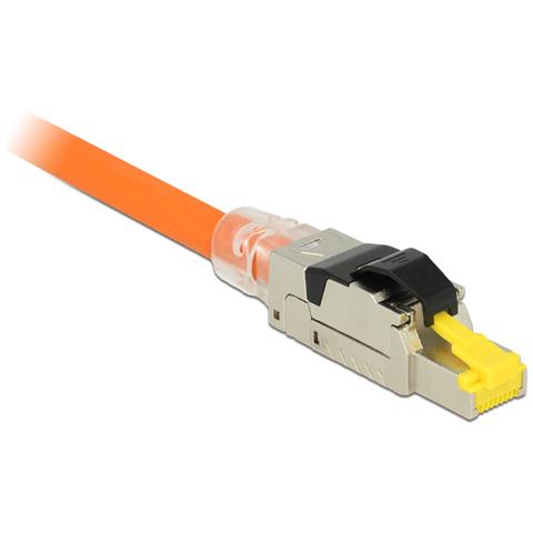 86485 cavo di collegamento RJ45 Nero, Argento, Trasparente, Giallo - Foto 3