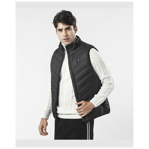 Gilet Riscaldante 4 Zone Riscaldanti Nero S - Foto 15