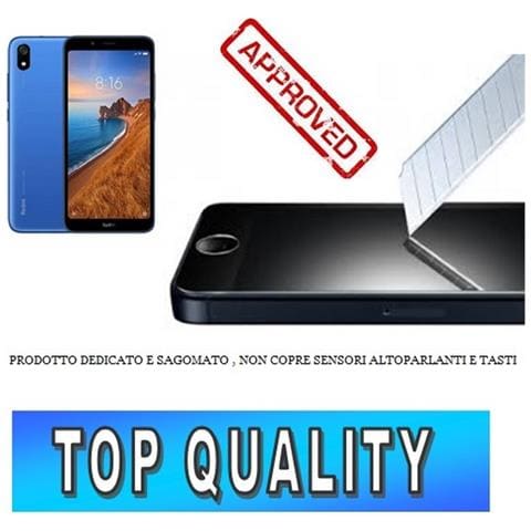 Tempered Glass Screen Protector Pellicola Vetro Temprato Xiaomi Redmi 7a - Foto 1