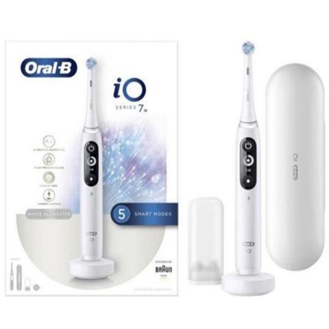 Spazzolino Elettrico Oral-B IO Series 7N con Custodia da Viaggi Colore Bianco - Foto 2