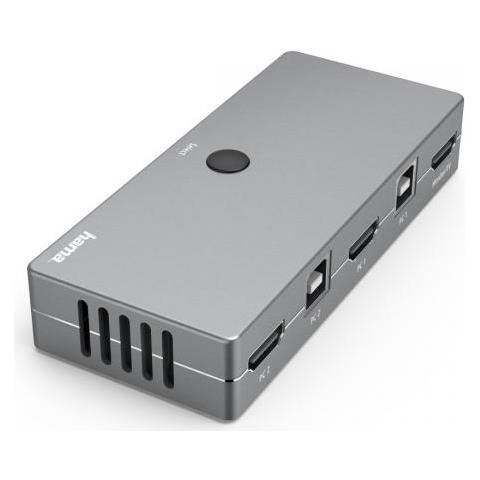 00200135 Switch Per Keyboard-video-mouse (kvm) Metallico - Foto 2