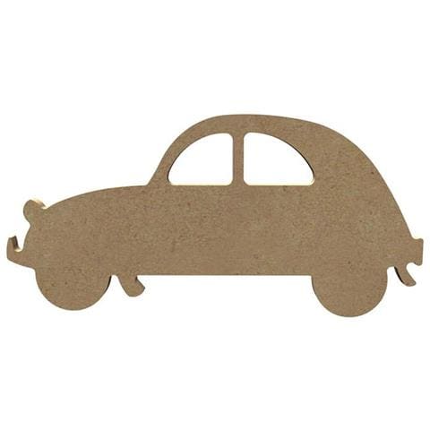 Auto Vintage In Legno Mdf Da Decorare - 15 Cm - Foto 1