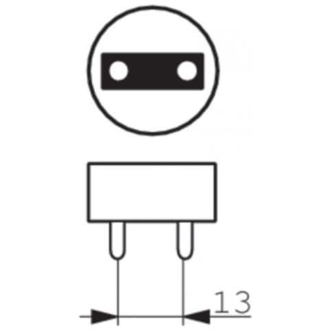 Plafoniera Led 10w 60 Cm Ledinaire Morsettiera Batten Collegabile Bn021c Bianco Naturale 4000k 35.7x28.4x586 Mm Pc - Foto 2
