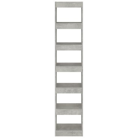 Libreria / divisorio Grigio Cemento 40x30x198 Cm - Foto 2