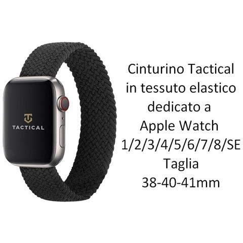 Cinturino L 749 Originale Braided String Per Apple Watch 1-2-3-4-5-6-7-se 38 40 41mm Black - Foto 2