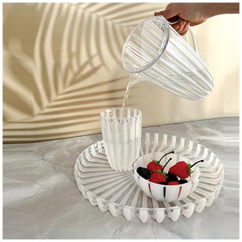 Caraffa Con Coperchio Guzzini Dolcevita Madreperla - Foto 2