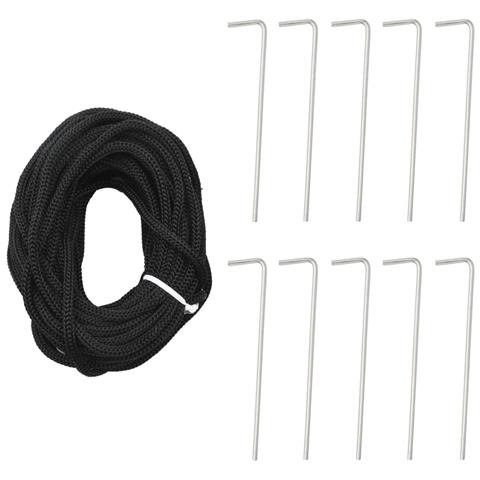 Luce Albero di Natale su Pennone 550LED Bianco Freddo 300cm - Foto 8