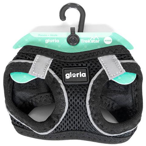 Imbracatura Per Cani Trek Star 32,8-35,4 Cm 45-47 Cm Nero M - Foto 2