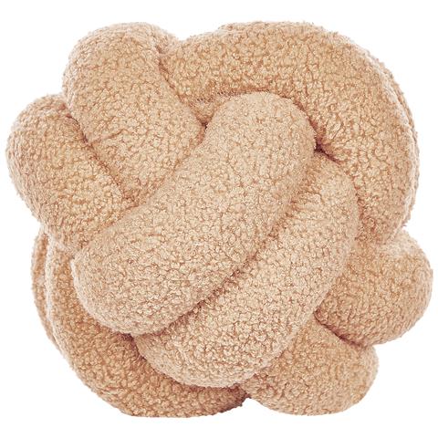 Set Di 2 Cuscini Malni Bouclé 19 X 19 Cm Beige Sabbia Tinta Unita - Foto 2