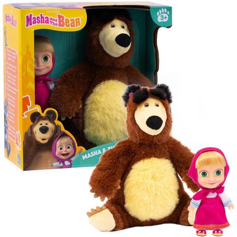 Masha 12cm E Orso 20cm - Foto 2
