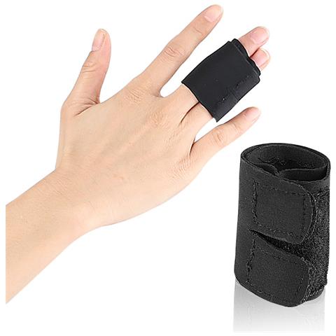 Benda Per Dita Con Protezione Per Due Dita Black M - Foto 1
