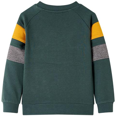 Felpa Da Bambino Verde Scuro 128 - Foto 2