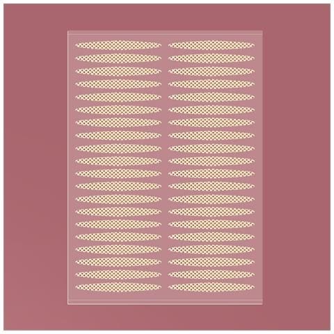 Strisce Di Nastro Invisibile Per Doppia Palpebra - Adesivi Per Sollevamento Palpebra Naturale (40 Pezzi) Beige - Foto 2