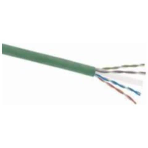 Cavo U/utp Cat.6a Cca Verde 500m - Foto 1