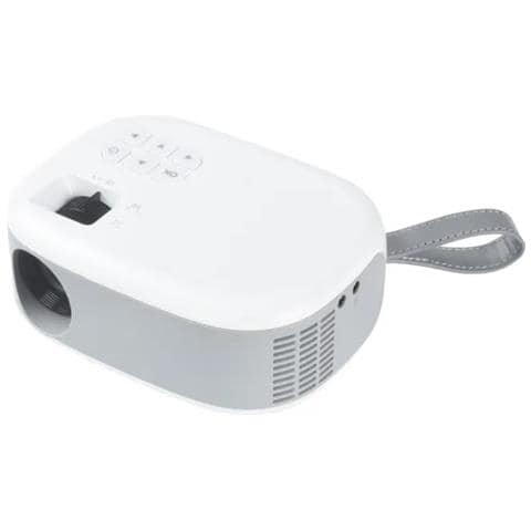 Mini Proiettore 300 Lumen LED 720p Colore Bianco - Foto 1