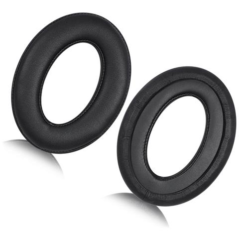Cuscinetti Auricolari Di Ricambio Per Sennheiser Serie Hd - Pelle Proteica Nera - Foto 3