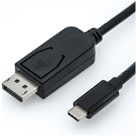 11.04.5846 cavo e adattatore video 2 m DisplayPort USB tipo-C Nero - Foto 1
