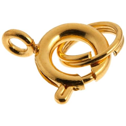 Rosetta Elastico Con Anello Colore Oro 7 Mm 4 Pz - Foto 1