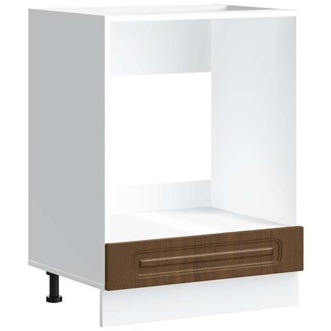 Armadio Per Forno Kalmar Rovere Marrone In Legno Multistrato - Foto 2