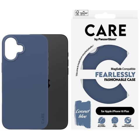 CARE by PG Blue MagSafe iPhone16 6.7 custodia per cellulare Cover Trasparente - Foto 2