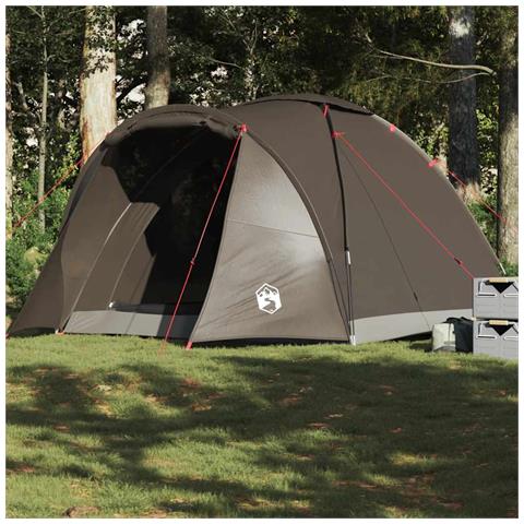 Tenda da Pesca per 2 Persone Marrone Impermeabile - Foto 1