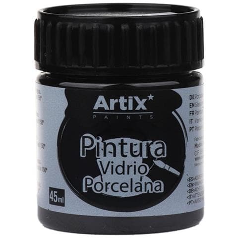 Pack 6 Uds. Pennello Ceramica E Vetro 45 Ml Colore Nero - Foto 3