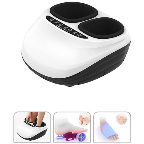 Massaggiatore Per Piedi Con Controllo A Pulsante - Spina Ue, Impasto Automatico E Terapia Acupoint - Foto 2