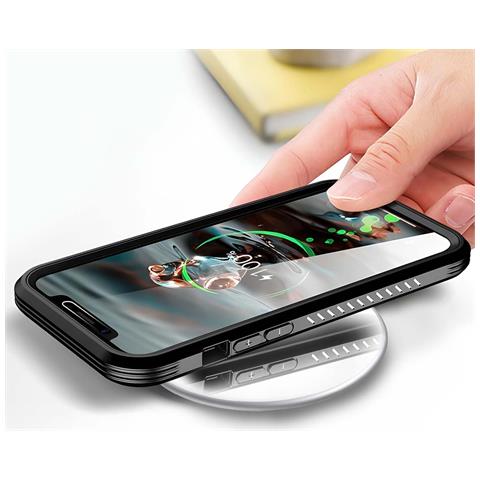 Caricatore Wireless Qi Powerspot Da 15 W Con Rilevamento Intelligente E Cavo Usb-c, Bianco - Foto 2