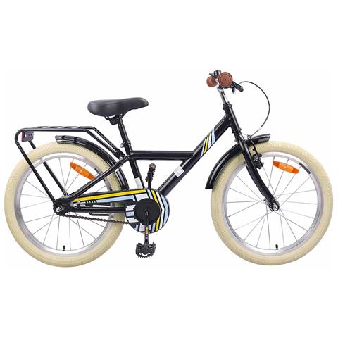 Bicicletta per Bambini 24 Pollici per 8-12 anni Nero - Foto 1
