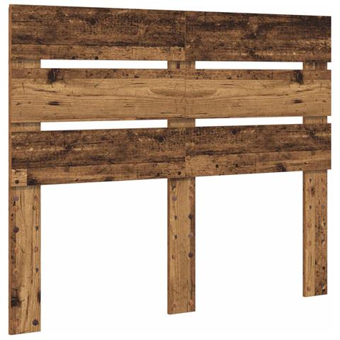 Testiera Legno vecchio 135 cm Legno multistrato - Foto 1